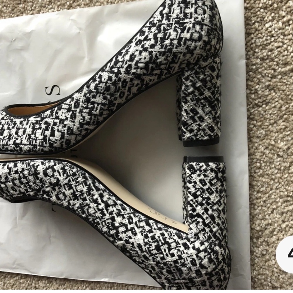 Talbots Monochrome Patterned Heels - Picture 6 of 8